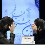 عکس: ژست‌های سارا بهرامی در جشنواره فیلم فجر