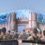 دیوارنگاره میدان انقلاب/ وارث حیدر خیبر شکنیم