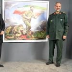 «پاسداران وطن» روح‌الامین به سردار موسوی اهدا شد