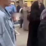 ببینید؛ دو زن محجبه مرد اسلام‌ستیز را کتک زدند