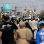 سلام زائران خارجی به «بچه‌های امام رضا (ع)»