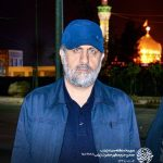 تصویر حاج رمضان در حرم مطهر حضرت زینب (س)