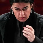 تصاویر؛ تمرین ارکستر سمفونیک تهران به رهبری «پانیذ فریوسفی»