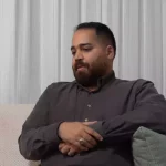 حضور لاریجانی در منزل شهید حاج رمضان