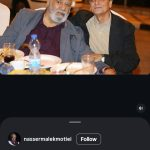 وقتی ناصر ملک‌مطیعی از دیدار با همایون ارشادی نوشت+ عکس