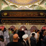 عکس | حرم امیرالمومنین (ع) در شب شهادت حضرت زهرا (س)