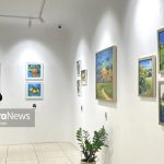 «تلاطم» فرصتی برای نمایش تضادها و زیبایی‌های جهان در نگاه نقاشان مشهدی