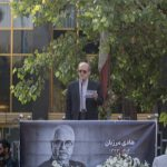 پیکر هادی مرزبان بدرقه شد