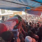 بدرقه صابر کاظمی به خانه ابدی