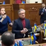 درگیری دو نماینده در پارلمان اوکراین