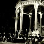 حسین علیزاده و رقصنده‌ مشهور در حافظیه + عکس